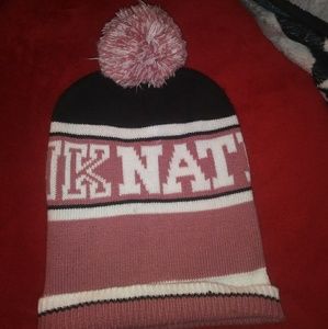 Puff Ball hat from Pink